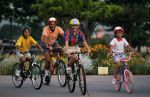 Going cycling -   